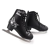 MTP-Racing Schlittschuhe Damen/Mädchen BAUD gefüttert schwarz 39 (39)