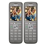 Gigaset CL660HX DUO - 2 design DECT-Mobilteil mit Ladeschale -...