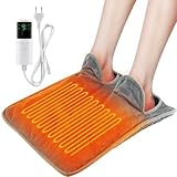 LYPPUL Fußwärmer Elektrisch, Elektrischer Fußwärmer mit 9 Temperaturstufen...