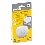 Medela Contact Brusthütchen aus Silikon – Weiches, ultradünnes Design –...