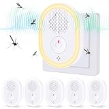 Mückenschutz, 6 Stück Mückenstecker Indoor, Mückenlampe UV Mückenabwehr...