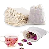 30 Stück Baumwollbeutel Klein, 3-Größen verfügbar Baumwoll Musselin Beutel...