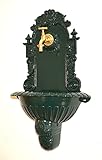 Wandbrunnen Graf von Gerlitzen Blumenampel Alu Bassena Wand Brunnen Kran Ablauf...