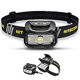 Nitecore NU35 Stirnlampe LED Wiederaufladbar - Dual Power Hybrid - LED 460 Lumen...