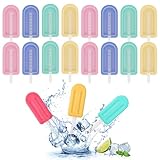 16 Stück Eisformen Eis Am Stiel Wassereis Tüten Eisformen Silikon Eisformen...