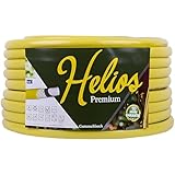 Gartenschlauch gelb 1' Helios Premium 10 Jahre Garantie 4 lagig Wasserschlauch...