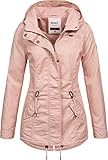 ONLY Damen Übergangsjacke Kurzmantel New Lorca Spring Parka 15168792 rose smoke...