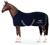 Equinate Abschwitzdecke Nevada aus Fleece mit Widerristpolster und...
