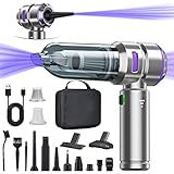 3-in-1 Handstaubsauger Akku,Auto Staubsauger Stark,18000PA Handstaubsauger...