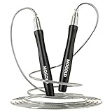 Mogold Profi Springseil für Boxen,Crossfit,300cm Verstellbar Seilspringen für...