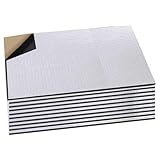 WDKXCN Dämmmatte Auto, 10 Stück Lsoliermatte Selbstklebend, 400 x 250 x 5mm...