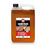 MK BAUCHEME Leinöl-Firnis - Doppelt gekochtes Holzöl als natürlicher...