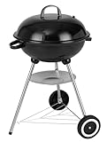 tepro Kugelgrill Key West – Holzkohlegrill Ø 41,5 cm mit Deckel, verchromtem...