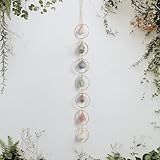 Natürliche Rohe Kristall Edelsteine Heilung Chakra Wand Hängen Ornament für...