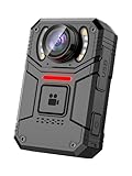 SPIKECAM Echte Body Cam 4K, Bodycam Körperkamera Mini 4K mit OTG, SOS-Alarm,...