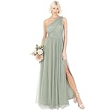Anaya with Love Damen Womens Ladies Maxi One Cold Shoulder Dress with Slit Split...