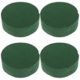 OFFSCH 4stücke Runde Blumensteckschaum Blöcke Grüner Nasssteckschaum Für...
