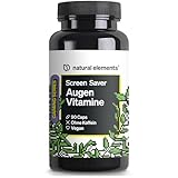 natural elements Screen Saver Augenvitamin für Gamer – 90 Kapseln mit Vitamin...
