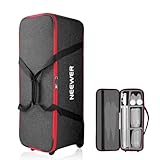 NEEWER Trolley Tasche für Fotostudio Ausrüstung, Stativ-Rolltasche mit...