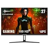 Minifire Gaming Monitor 27 Zoll, 180Hz, 1ms, AdaptiveSync, IPS, 2xHDMI 2.0/1xDP...