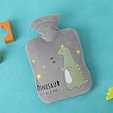 Wärmflasche mit weichem Bezug,1l Weicher Premium Vliesbezug,ideal für...