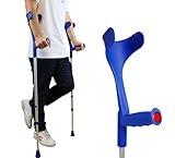 PEPE Mobility - Krücken für Erwachsene (x2 Stück), Unterarmgehstützen,...