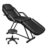 TactFire Professionelle Klappbare Massageliege Tattooliege Kosmetikstuhl...