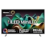 Hisense 55U6NQ 139 cm (55 Zoll) Fernseher 4K Mini LED ULED HDR Smart TV, 60Hz,...