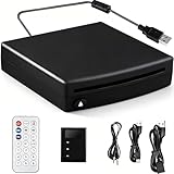 CD Player Auto Extern mit Adapter, Auto-cd-Player mit USB-Anschluss, CD/DVD Dish...
