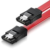 deleyCON 30cm SATA III Kabel S-ATA 3 Datenkabel - HDD SSD Verbindungskabel...