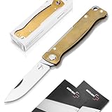 Böker Plus® Atlas Messer - kleines Slipjoint Taschenmesser - Klappmesser mit...