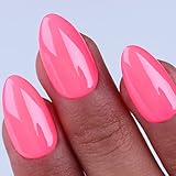 Imtiti Neon UV Nagellack, 1 Pcs 15 ML Neon Rosa Gel Lack Soak Off LED UV Nagel...