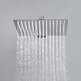 JOHO 304 Kopfbrause Duschkopf Regendusche Einbauduschkopf 30x30cm