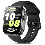 Smartwatch Damen mit GPS und Alexa Built-in, 1.85'Fitnessuhr mit...
