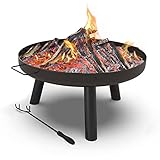 VOUNOT Feuerschale Feuerkorb Feuerstelle für Heizung, Garten, Camping,...