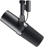 Shure SM7B Dynamisches Gesangsmikrofon für Rundfunk, Podcast und Aufnahmen,...