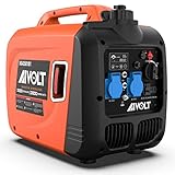 AIVOLT Inverter Stromerzeuger 3200 Watt Stromgenerator Notstromaggregat Benzin...