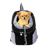 WIYETY Hundetragerucksack Verstellbarer Haustier Rucksack: Faltbar...