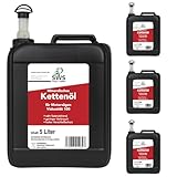 SWS Forst GmbH SUPER-OIL Kettensägenöl 4x5 Liter – Hochwertiges Kettenöl...