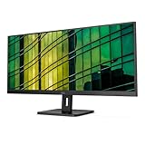 AOC U34E2M - 34 Zoll WQHD Monitor, 100 Hz, 4 ms, Adaptive Sync (3440x1440, HDMI,...