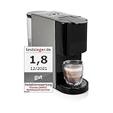 PRINCESS Multikapsel-Kaffeemaschine 4-in-1 – 1450 Watt, Kapsel, Pads,...