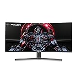 LC-POWER LC-M34-UWQHD-165-C 34 Zoll UltraWide Curved PC Gaming Monitor,...