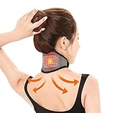 Magnetisch Nackenbandage Selbstwärmend Verstellbar Nackenstütze mit...