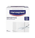Hansaplast Sensitive Pflaster (5 m x 8 cm), zuschneidbare und hautfreundliche...