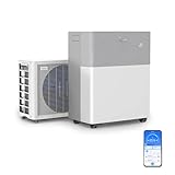 Midea Portasplit Klimaanlage, Mobile Wärmepumpe, Kühlen A++/Heizen A+, 12000...