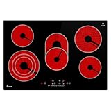 KKT KOLBE Glaskeramik Kochfeld 80 cm | Autark | 8,7 kW | 5 Zonen | 9 Stufen |...