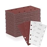 ZEHIQ 100 Stk Schleifblatt Set, 93mm x 185mm Schleifpapier Körnung 320, 8...