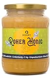 Reiner, Roher Lindenhonig – 100% Natürlich mit leichtem, zartem Geschmack,...