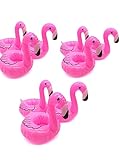 9 Stück Kleine Flamingo Getränkehalter, Little Elf/Weihnachtswichtel Zubehör,...