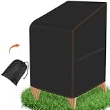 Gartenstühle Abdeckung 210D Oxford-Stoff, Schutzhülle für Gartenstühle...